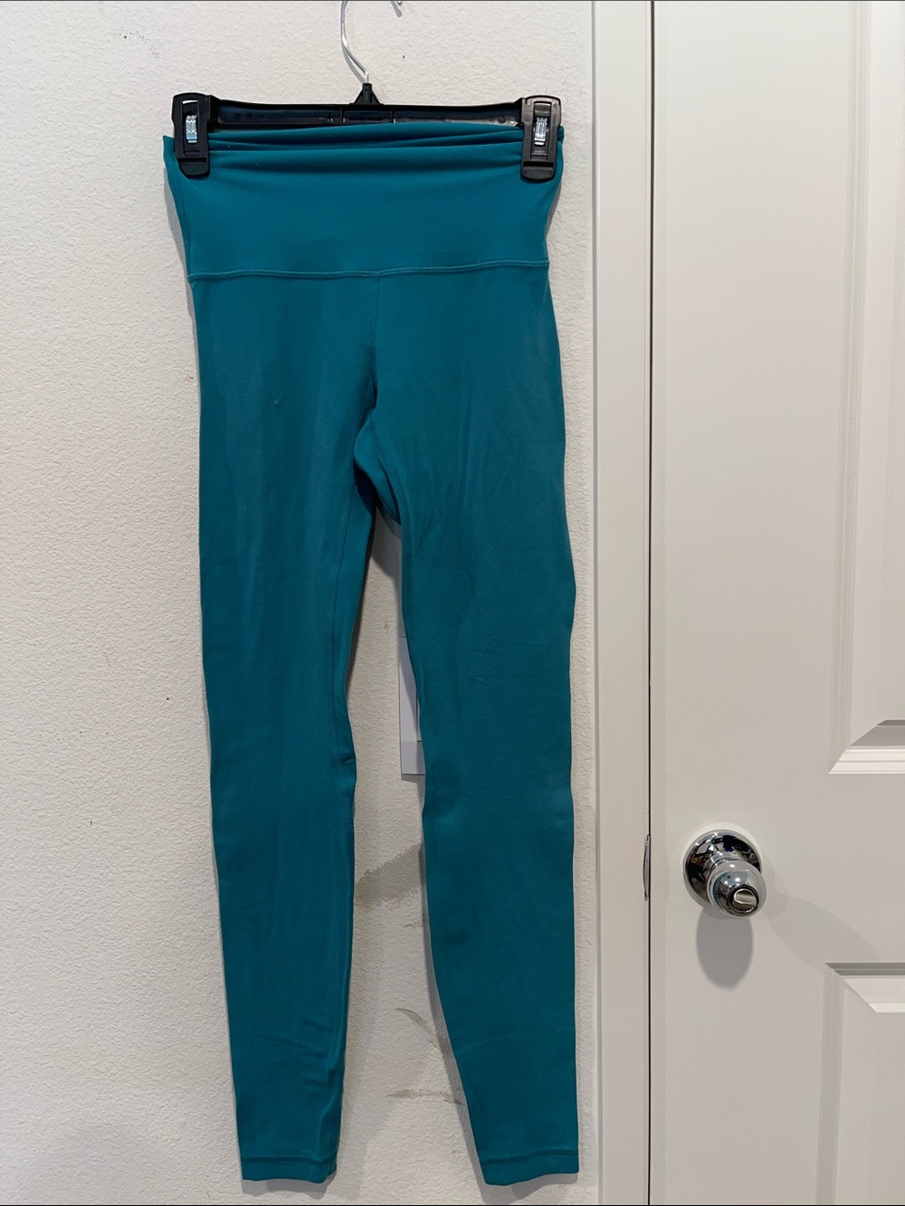 Kids Teal High-Waist Active Leggings
